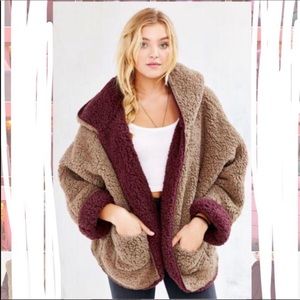 COPY - Reversible Sherpa Jacket size xs/s